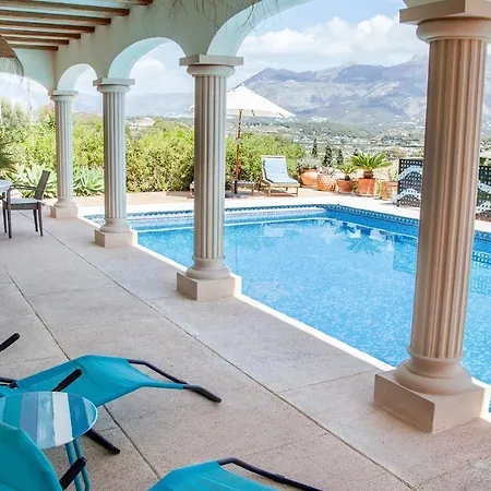 Las Palmeras With Private Pool And Garden 阿尔啼