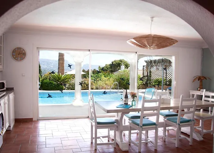Las Palmeras With Private Pool And Garden Lägenhet Altea